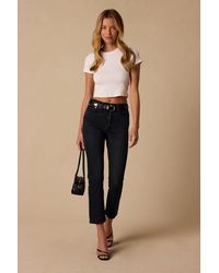 Levi's - Wedgie Straight High-Rise Cropped Jeans - Lyst
