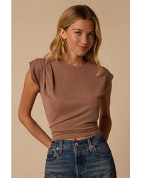 Lulus - Chastin Tie-Back Top - Lyst