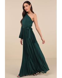 Lulus - Divine Charm One-Shoulder Maxi Dress - Lyst