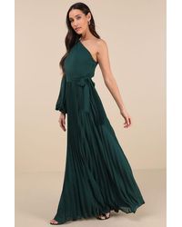 Lulus - Divine Charm One-Shoulder Maxi Dress - Lyst