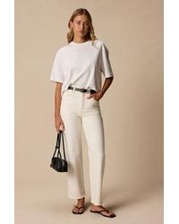 Levi's - Ribcage Denim Straight Ankle Jeans - Lyst