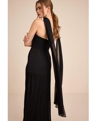 Lulus - Neave Chiffon Sash Scarf - Lyst
