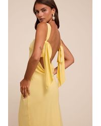 Lulus - Eudora Cowl Back Maxi Dress - Lyst