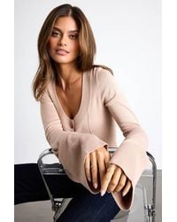 Lulus - Bastian Button-Front Cardigan Sweater Top - Lyst