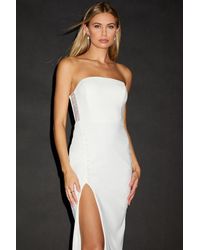 Lulus - Loving The Feeling Strapless Bodycon Midi Dress - Lyst