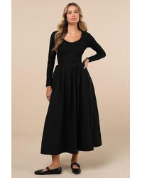 Sister Jane - Prima Ballerina Midi Dress With Pockets - Lyst