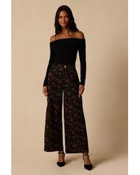 Lulus - Briggs Floral Corduroy Pants - Lyst