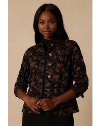 Lulus - Walden Floral Corduroy Jacket - Lyst