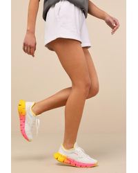 Reebok - Floatzig 1 Chalk And Atomic Mesh Sneakers - Lyst