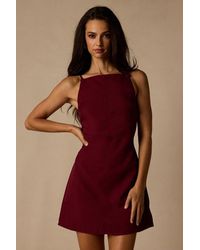 Lulus - Chic Ease Sleeveless Mini Dress - Lyst