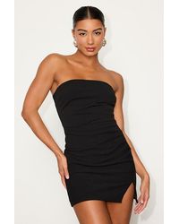 Lulus - Veda Strapless Ruched Mini Dress - Lyst