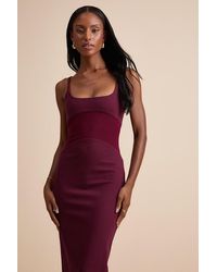 Lulus - Lasandra Plum Sleeveless Column Maxi Dress - Lyst