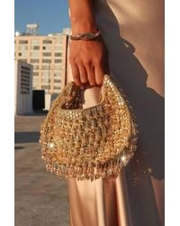 Lulus - Sparkling Agenda Beaded Clutch - Lyst