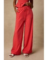 Lulus - Marion Floral Wide-Leg Pants - Lyst