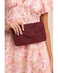 Lulus - Stunning Addition Beaded Clutch - Lyst