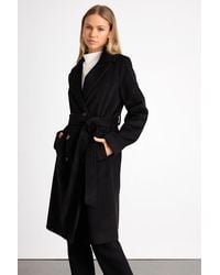 Lulus - Season Of Sophistication Double-Breasted Coat - Lyst