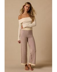 Lulus - Rainier Striped Sweater Pants - Lyst