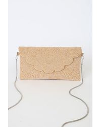 Lulus - Junipero Beaded Clutch - Lyst