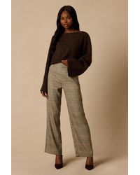 Lulus - Daniel Plaid Trouser Pants - Lyst