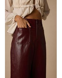 Lulus - Markie Faux Leather Pants - Lyst