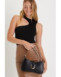 Lulus - Oh-So Chic Buckle Shoulder Bag - Lyst