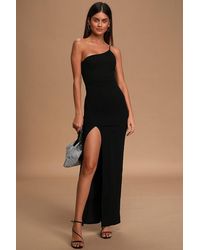 Lulus - Keeper Of My Heart One-Shoulder Maxi Dress - Lyst