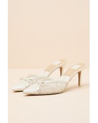 Dolce Vita - Emit Soft Beaded Pointed-Toe Mule Pumps - Lyst