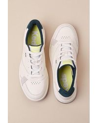 Keds - The Court Off Leather Lace-Up Sneakers - Lyst