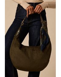 Steve Madden - Olga Suede Scarf Shoulder Bag - Lyst