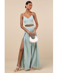 Lulus - Out Tonight Two-Piece Jumpsuit - Lyst