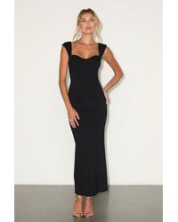 Lulus - Samai Cap Sleeve Bodycon Midi Dress - Lyst
