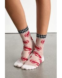 Hansel From Basel - Gambas Gambas Sheer Crew Socks - Lyst