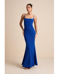 Lulus - Imre Sleeveless Mermaid Maxi Dress - Lyst