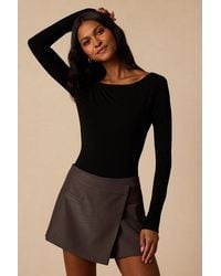 Lulus - Ruiz Wrap Skort - Lyst