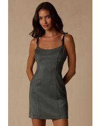 Lulus - Avril Multi Houndstooth Mini Dress - Lyst