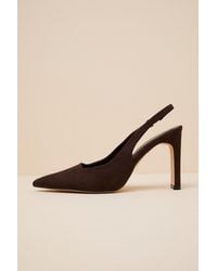Lulus - Honorata Pointed-Toe Slingback Pumps - Lyst