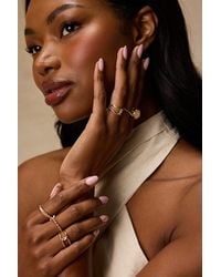 Lulus - Sutton Six-Piece Ring Set - Lyst