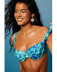 Lulus - Aloha Floral Underwire Bikini Top - Lyst