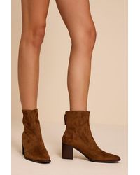 Matisse - Warren Suede Ankle Booties - Lyst