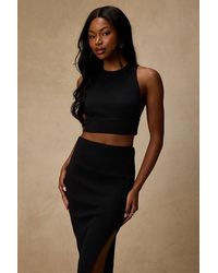 Lulus - Absolute Edge Sleeveless Two-Piece Bodycon Midi Dress - Lyst