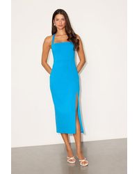 Lulus - Rumi Sleeveless Column Midi Dress - Lyst