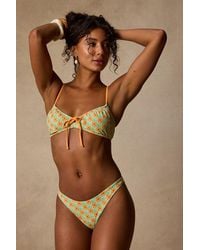 Lulus - Tropical Lifestyle Print Mid-Rise Bikini Bottoms - Lyst