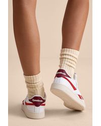 Reebok - Club C Revenge And Energy Leather Sneakers - Lyst