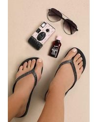 Ipanema - Mesh Chic Glitter Platform Fem Flip Flops - Lyst