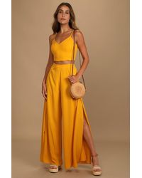 Lulus - Out Tonight Two-Piece Jumpsuit - Lyst