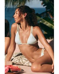 Dippin' Daisy's - Billy Jacquard Triangle Bikini Top - Lyst