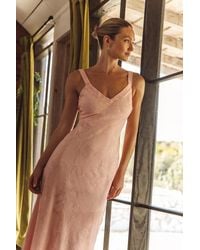 Lulus Graceful Arrival Floral Burnout Backless Maxi Dress in Red | Lyst Lulus Graceful Arrival Floral Burnout Backless Maxi Dress in Red | Lyst
