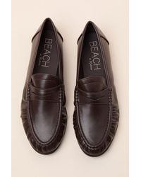 Matisse - Carlton Espresso Ruched Loafers - Lyst