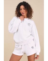 4th & Reckless - Leone Monte Carlo Embroidered Pullover Sweatshirt - Lyst