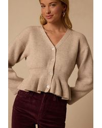 Lulus - Lissie Ruffled Sweater Top - Lyst